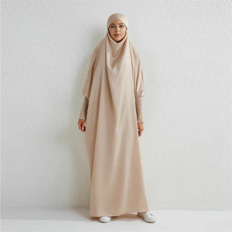 FRAUEN ABAYA - BEIGE