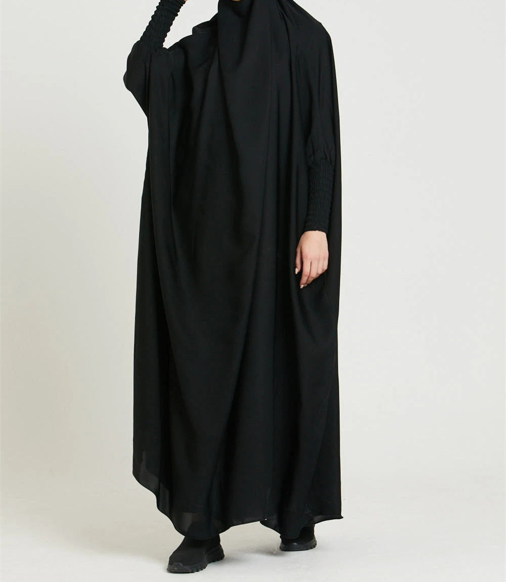 FRAUEN ABAYA - SCHWARZ