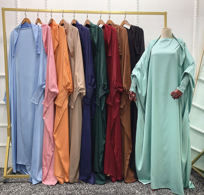 FRAUEN ABAYA - BRAUN